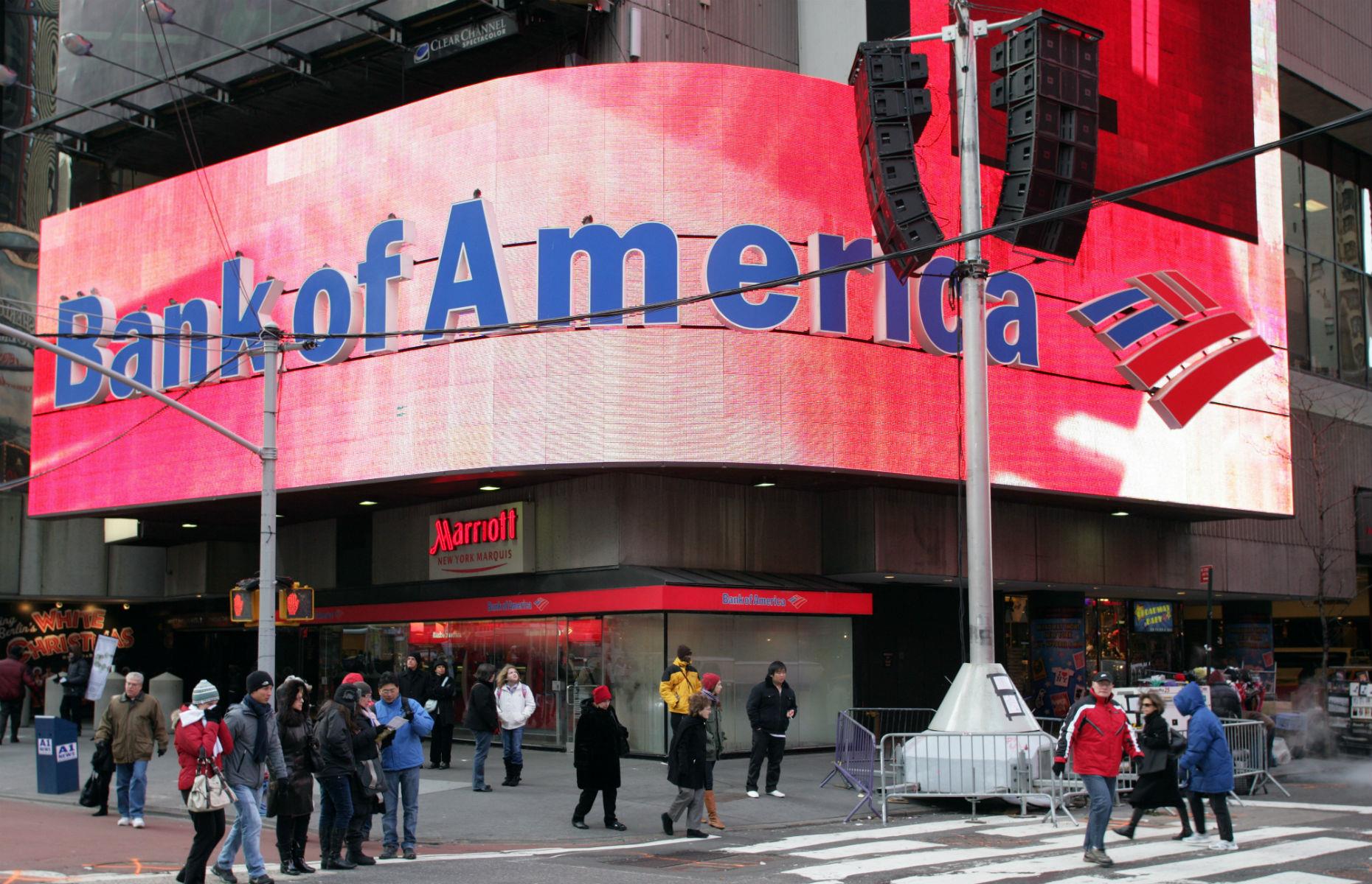 11th: Bank of America